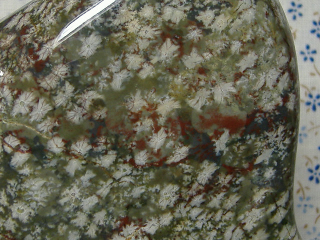 津軽岩崎青花紋石アップ