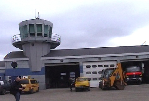 グリーンランドのクルスク空港