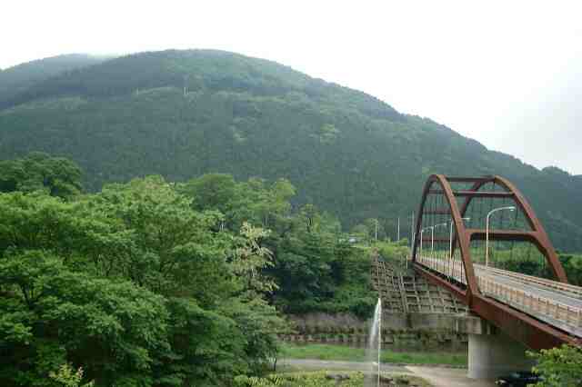 温泉からの景色