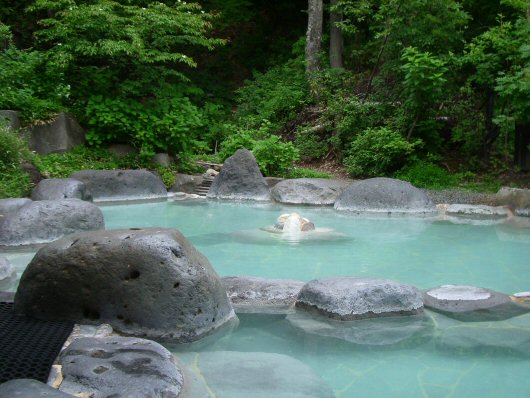 源七の湯露天風呂