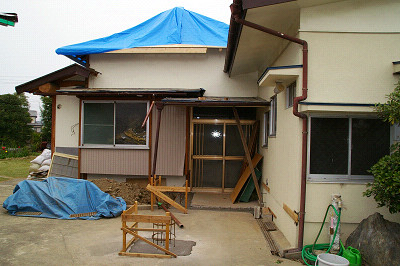 リフォーム前玄関