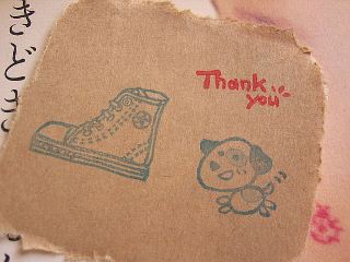 Thank youなど。