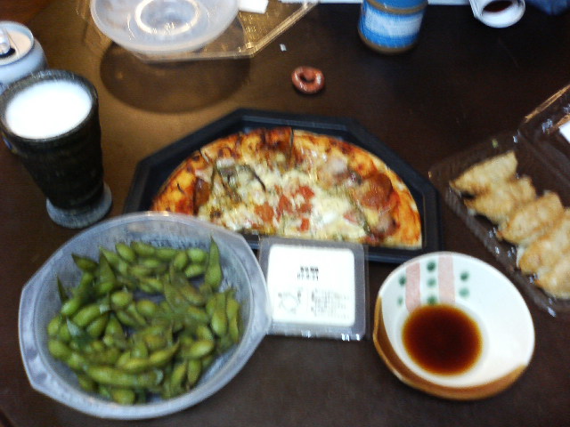 今晩の夕食