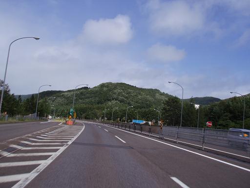 走行中・岩手山