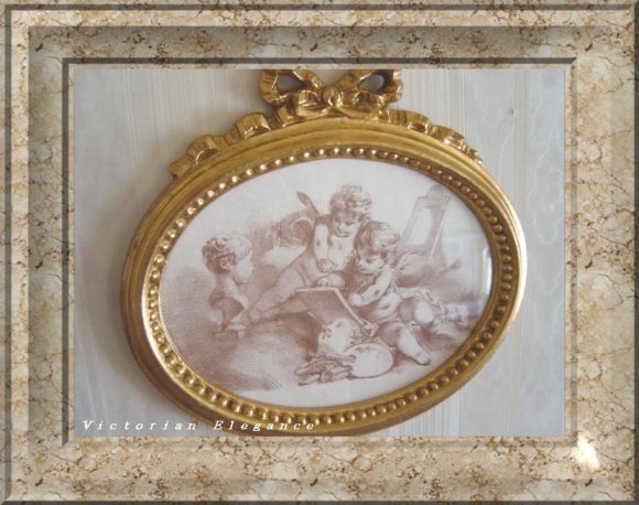 エンジェル　リボンフレーム