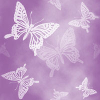 蝶素材…薄紫（雲）