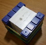 型をはめてしっかりホールド