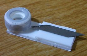 溝掘りマシーン