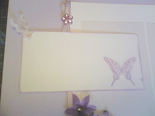 蝶々のスクラップブッキング　アップ画像　Lyrical Kobe