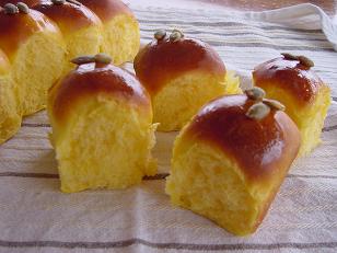 かぼちゃパンちぎり