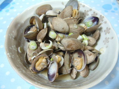 アサリの酒蒸し