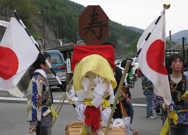 奈良井宿お神輿