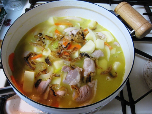 鶏皮カレー　その４