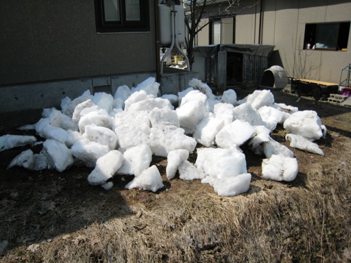 最後の雪割り　その２