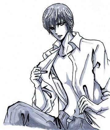 モノクロ志波クン（捧げ物）