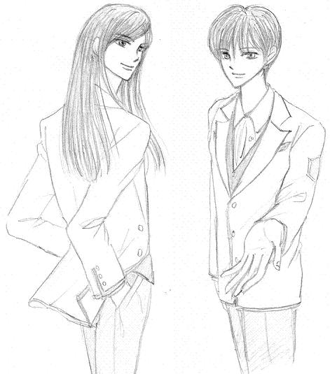 感謝イラ　柚木＆月森