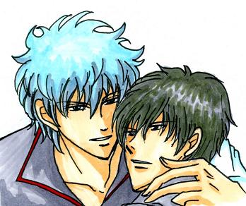 銀時×土方（リクエストイラスト）