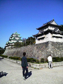 天守閣と本丸御殿