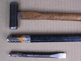 手入れ後の工具