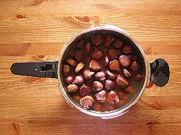 栗の下ごしらい１