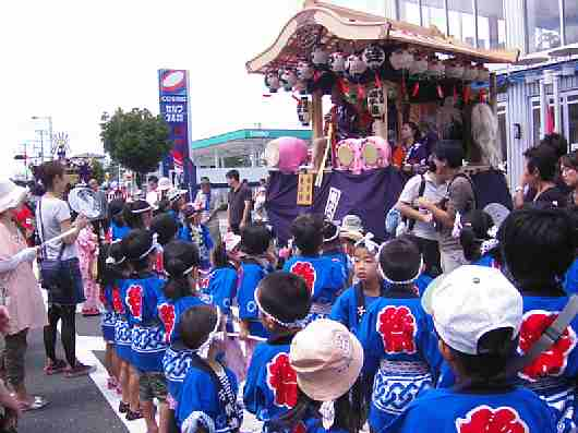 子供による引き回し