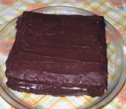 ずっしりチョコレートケーキ