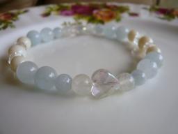 アクアマリン・コーラル・ムーンストーン