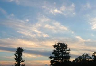 20109月５日夕焼け