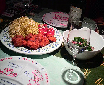 鶏肉竜田揚げな食卓