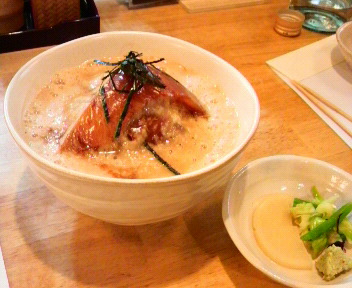 ぶりの漬け丼･山掛け風