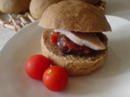 全粒粉パンのサンド