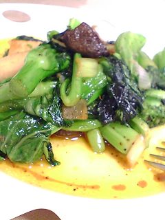 青菜炒め