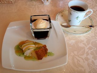 コーヒーゼリーが美味しかった♪