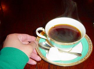 友人達はバッグなどが緑色でした