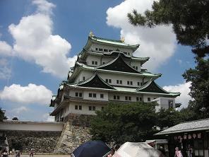 名古屋城天守閣100717