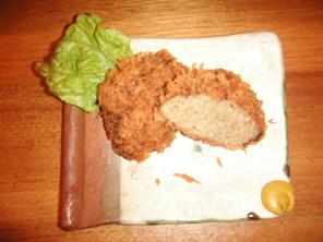 平牧三元豚のメンチカツ