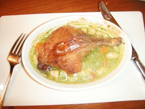 Crillon鴨のコンフィ