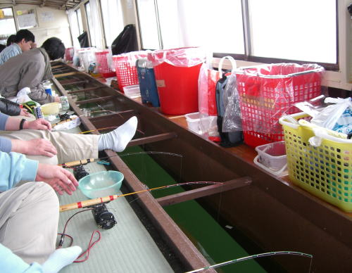 わかさぎ釣り野尻湖