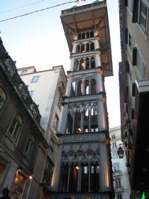 サンタ・ジュスタのエレベーター