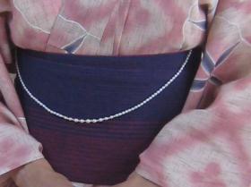 パールの帯飾り３