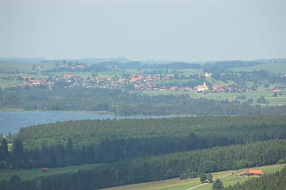 ノイシュバンシュタイン城からの眺め