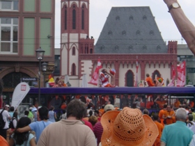 フランクフルトのオランダ人とバス