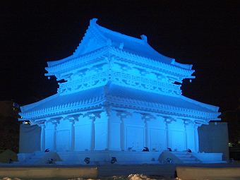 8丁目　法隆寺　金堂