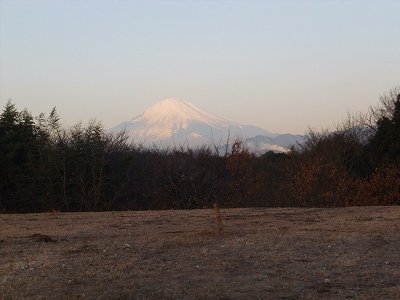 真冬の富士山