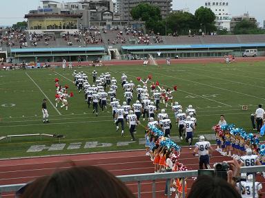 選手入場@インパルス戦