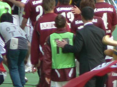 ホムスタ大宮終了後松田監督