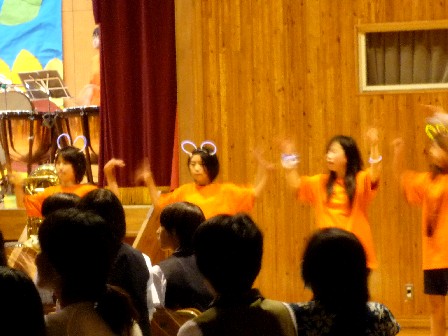 演奏中