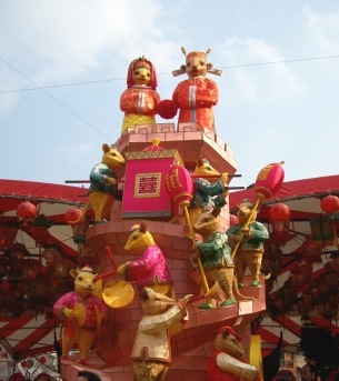 ランタン　ねずみ