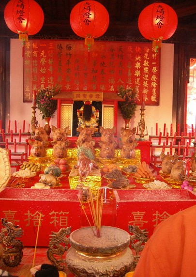 ランタン　祭壇