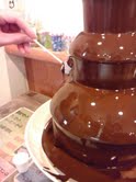 チョコレートファウンテン